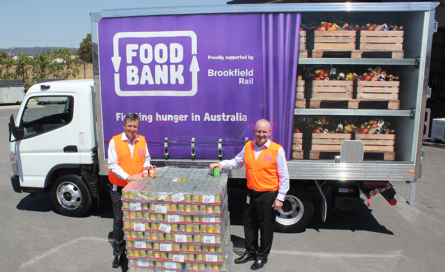 Brookfield Rail Foodbank truck to service Midwest, Murchison and lower Gascoyne teaser