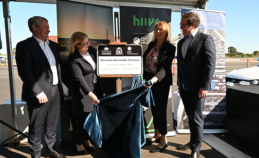 Kenwick Intermodal Terminal officially opened teaser