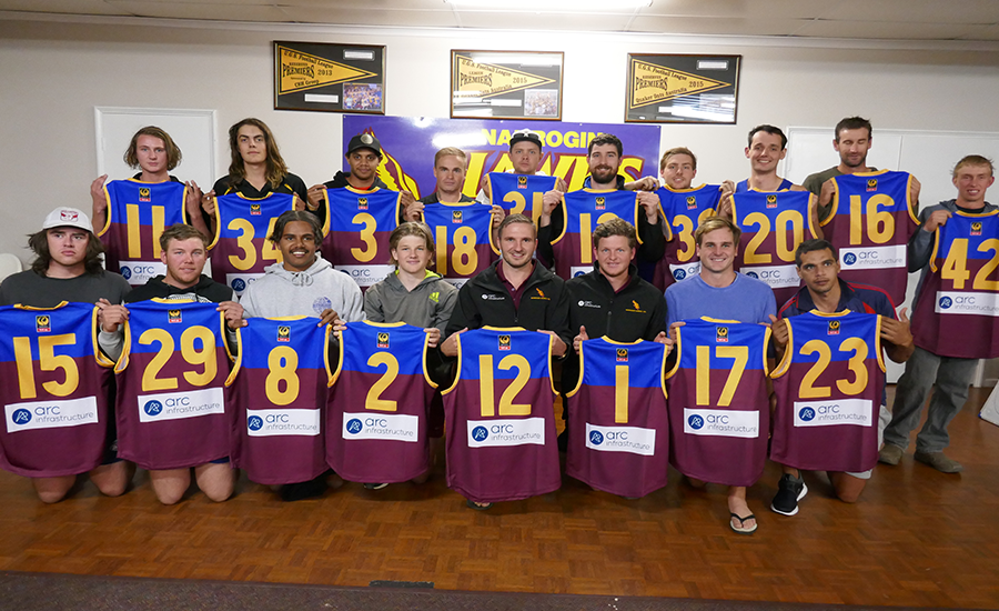 Narrogin Hawks debut new Arc sponsored kit teaser